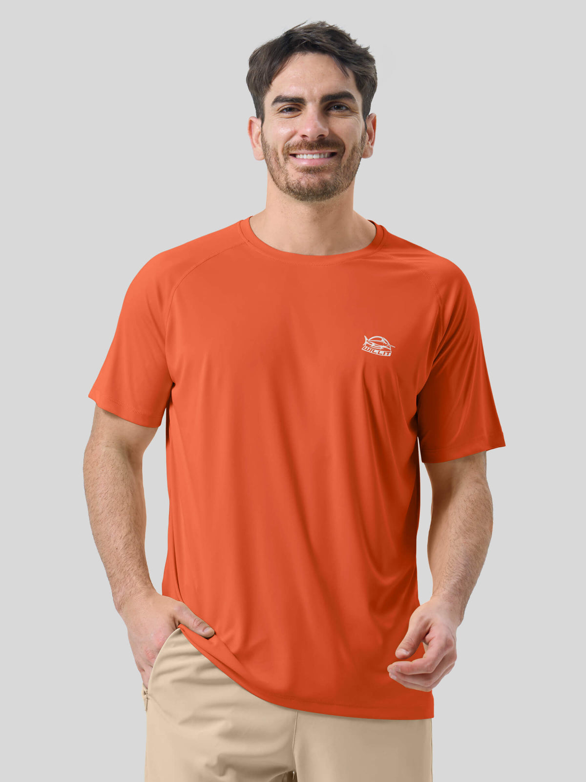 Willit Men's Sun Protection Fishing Shirt Short_