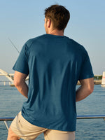 Willit Men's Sun Protection Crew Neck T-Shirt in 