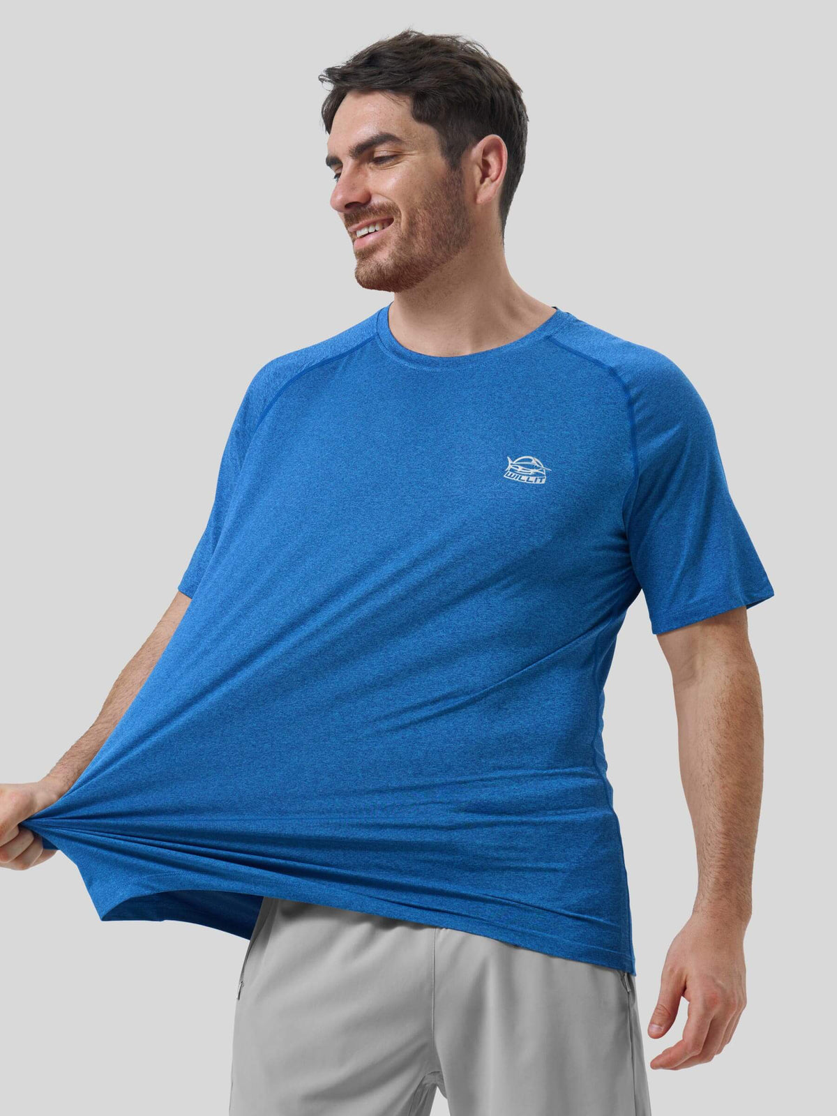 Wiliit Men's Sun Protection Crew Neck T-Shirt 
