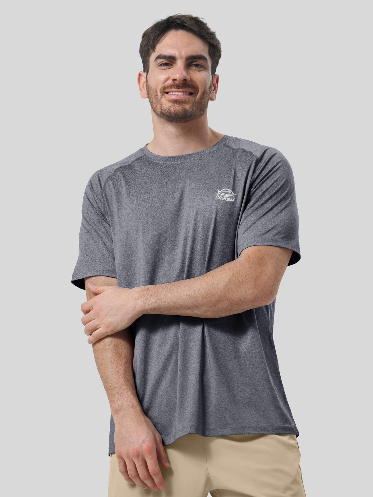 Wiliit Men's Sun Protection Crew Neck T-Shirt 