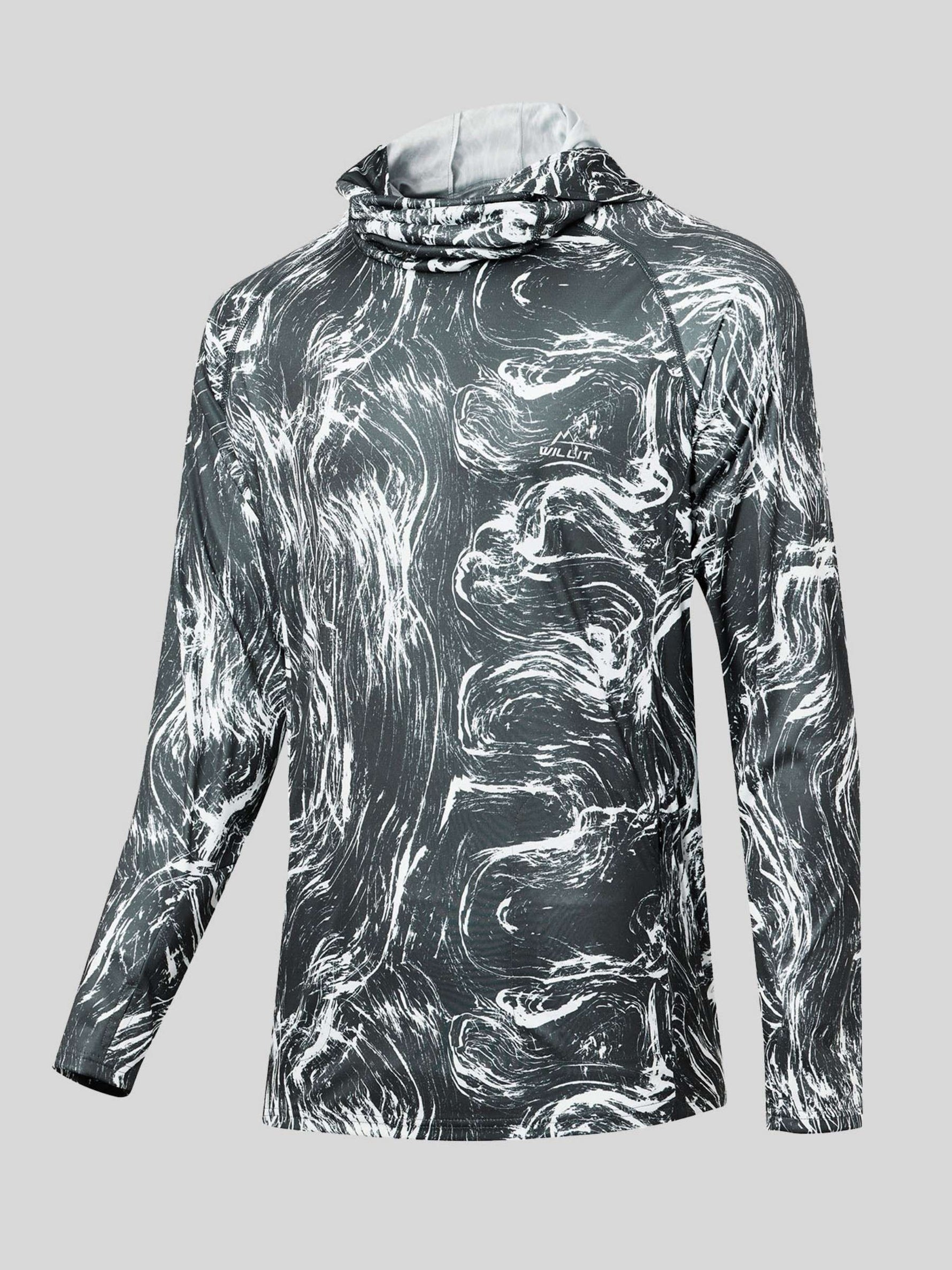Willit Men's Sun Protection Hoodie Shirts UPF 50+ 