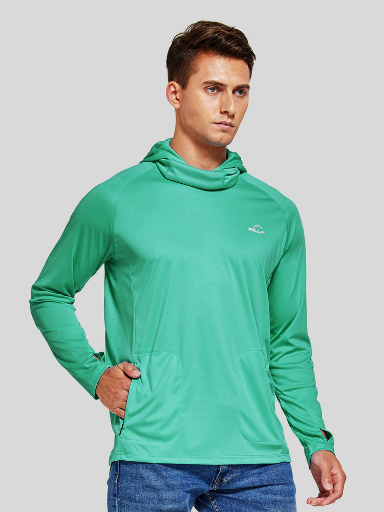 Willit Men's Sun Protection Hoodie UPF 50+ 