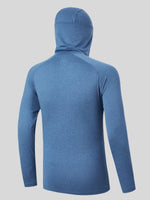 Willit Men's Sun Protection Hoodie Shirts UPF 50+ 