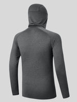 Willit Men's Sun Protection Hoodie Shirts UPF 50+ 
