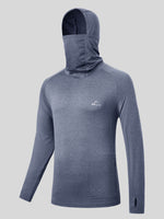 Willit Men's Sun Protection Hoodie Shirts UPF 50+ 
