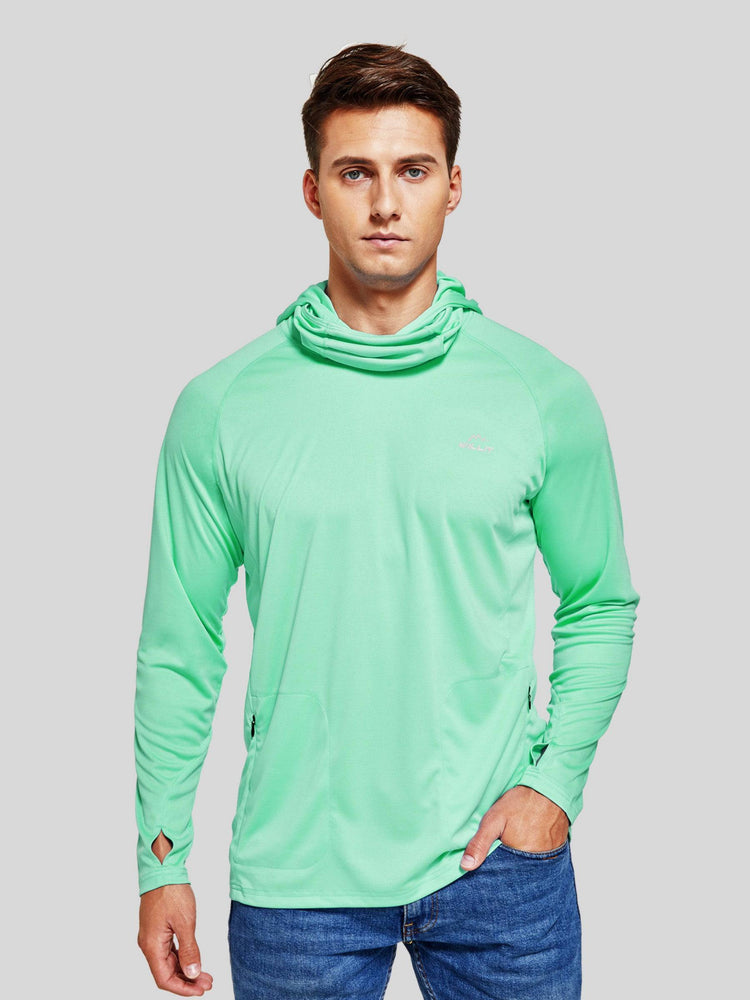 Willit Men's Sun Protection Hoodie UPF 50+ 