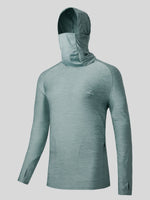 Willit Men's Sun Protection Hoodie Shirts UPF 50+ 