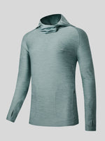 Willit Men's Sun Protection Hoodie Shirts UPF 50+ 
