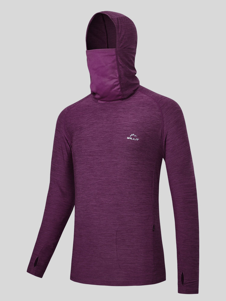 Willit Men's Sun Protection Hoodie Shirts UPF 50+ 
