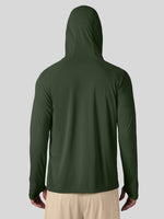 Men's Sun Protection Long Sleeve Shirts Hoodie_