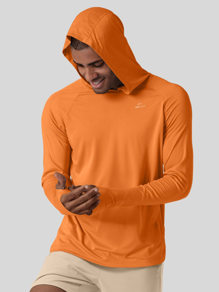 Men's Sun Protection Long Sleeve Shirts Hoodie_