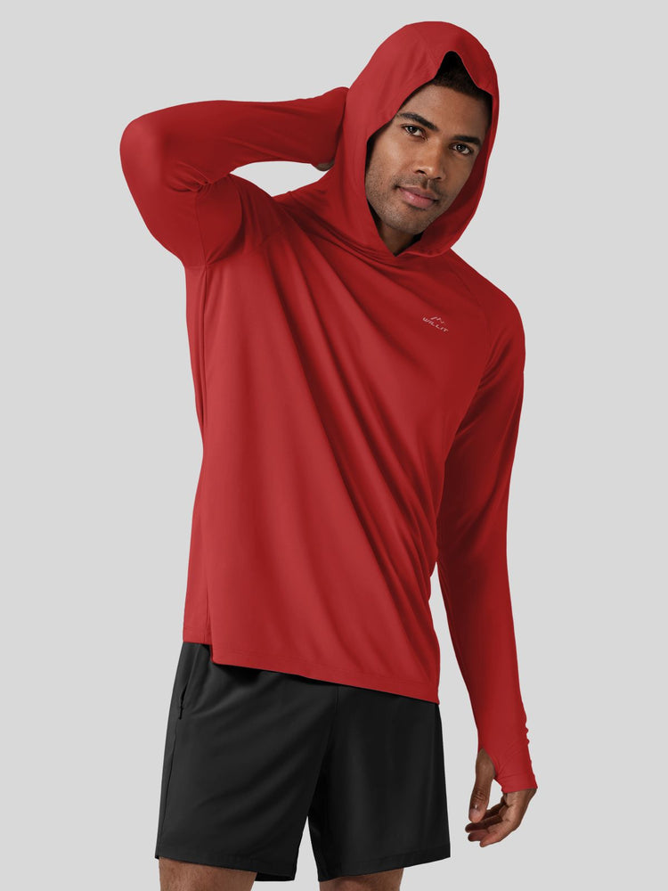 Men's Sun Protection Long Sleeve Shirts Hoodie 