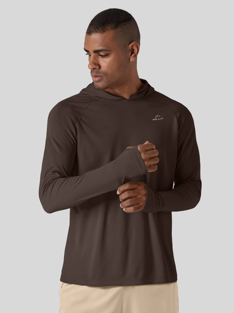 Men's Sun Protection Long Sleeve Shirts Hoodie 