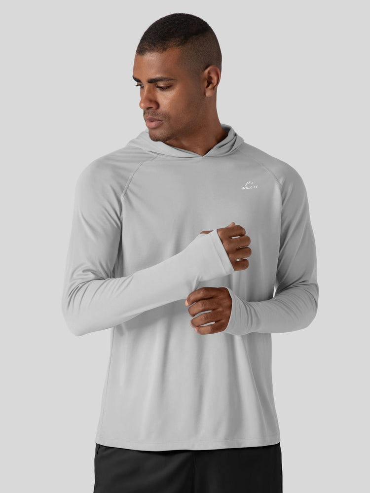 Men's Sun Protection Long Sleeve Shirts Hoodie 