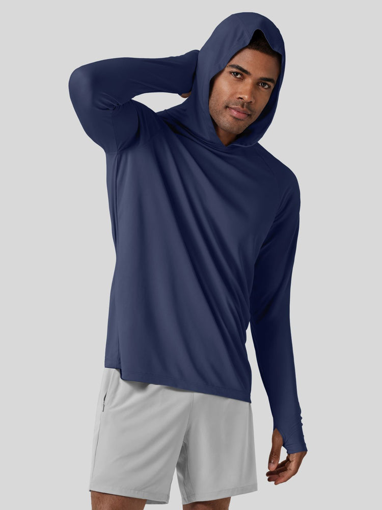 Men's Sun Protection Long Sleeve Shirts Hoodie_