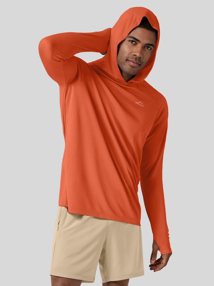 Men's Sun Protection Long Sleeve Shirts Hoodie 