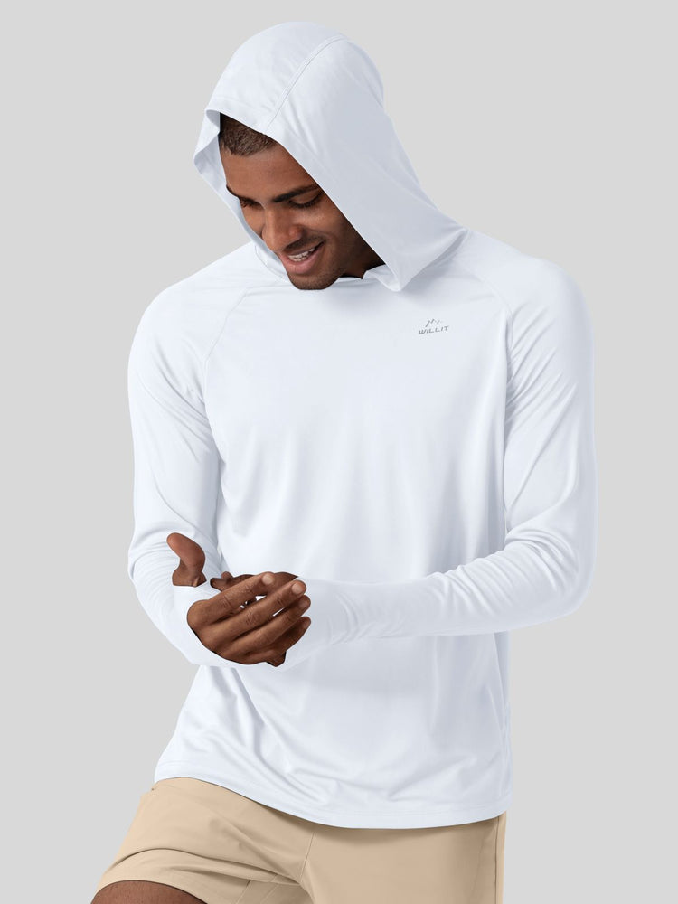 Men's Sun Protection Long Sleeve Shirts Hoodie 