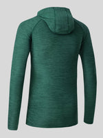 Willit Men's Sun Protection Long Sleeve Hooded Shirts 