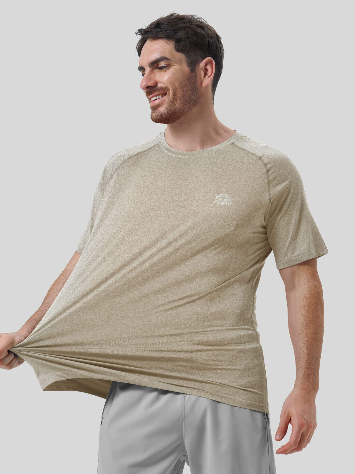 Wiliit Men's Sun Protection Crew Neck T-Shirt 