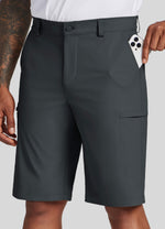 Men Golf Dress Shorts Classic Fit 