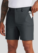 Men Golf Dress Shorts Classic Fit 