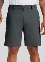 Men Golf Dress Shorts Classic Fit 
