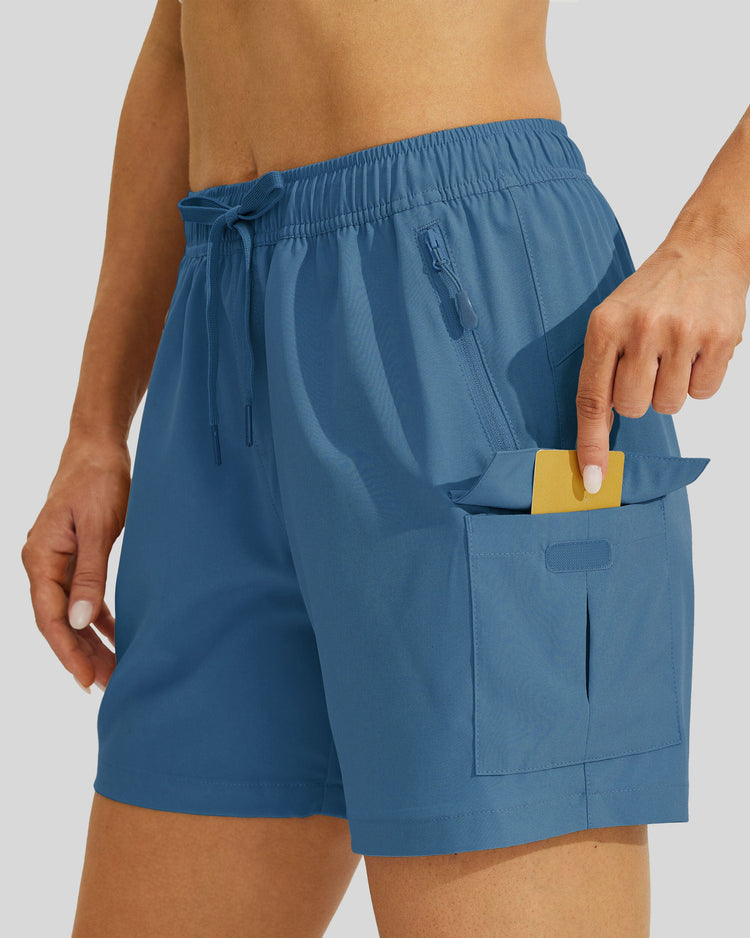 Willit Women's Hiking Workout Shorts 