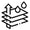 fabric quick drying icon