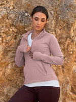 Willit Women's Fleece Pullover Half Zip_