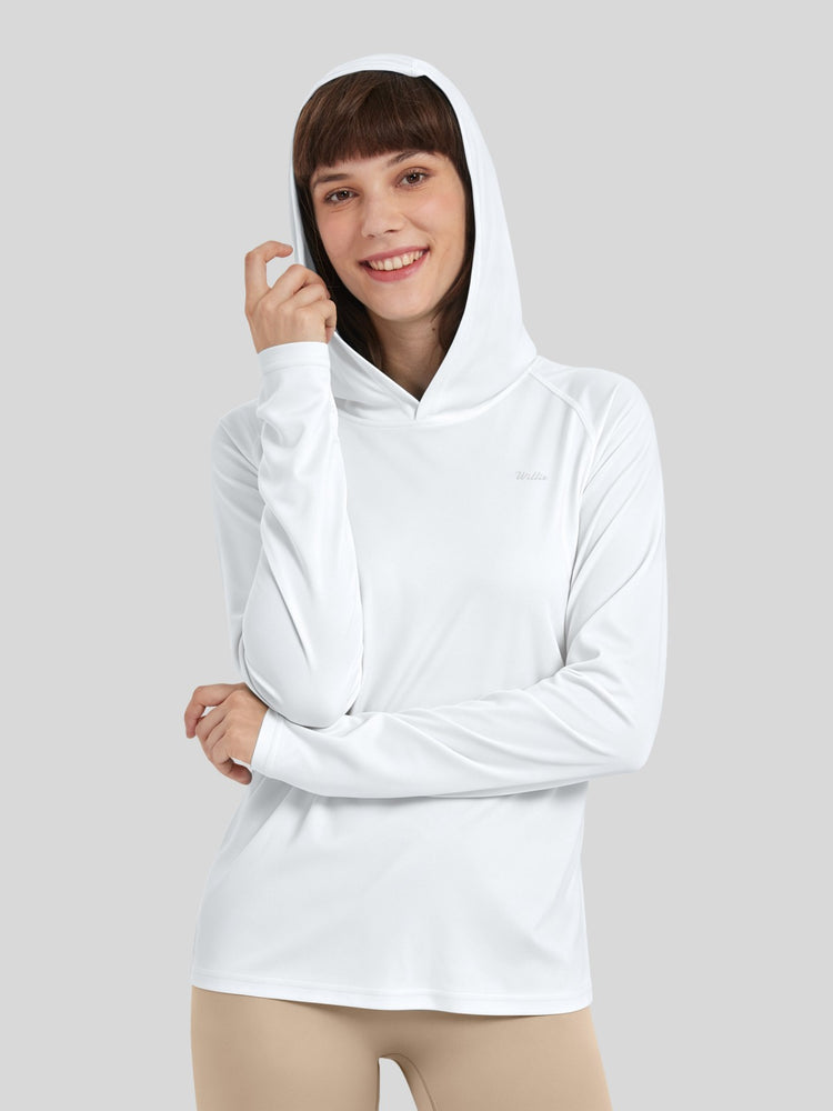 Willit Women's Sun Protection Hoodie UPF 50+ 