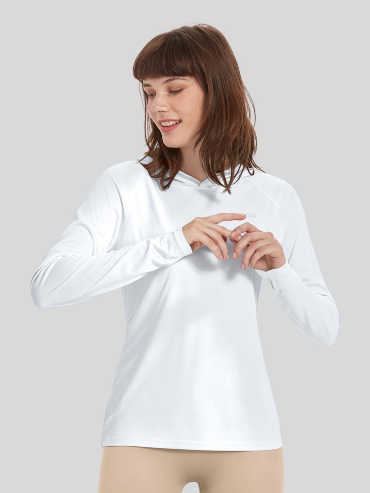 Willit Women's Sun Protection Hoodie UPF 50+ 