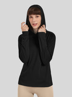 Willit Women's Sun Protection Hoodie UPF 50+ 