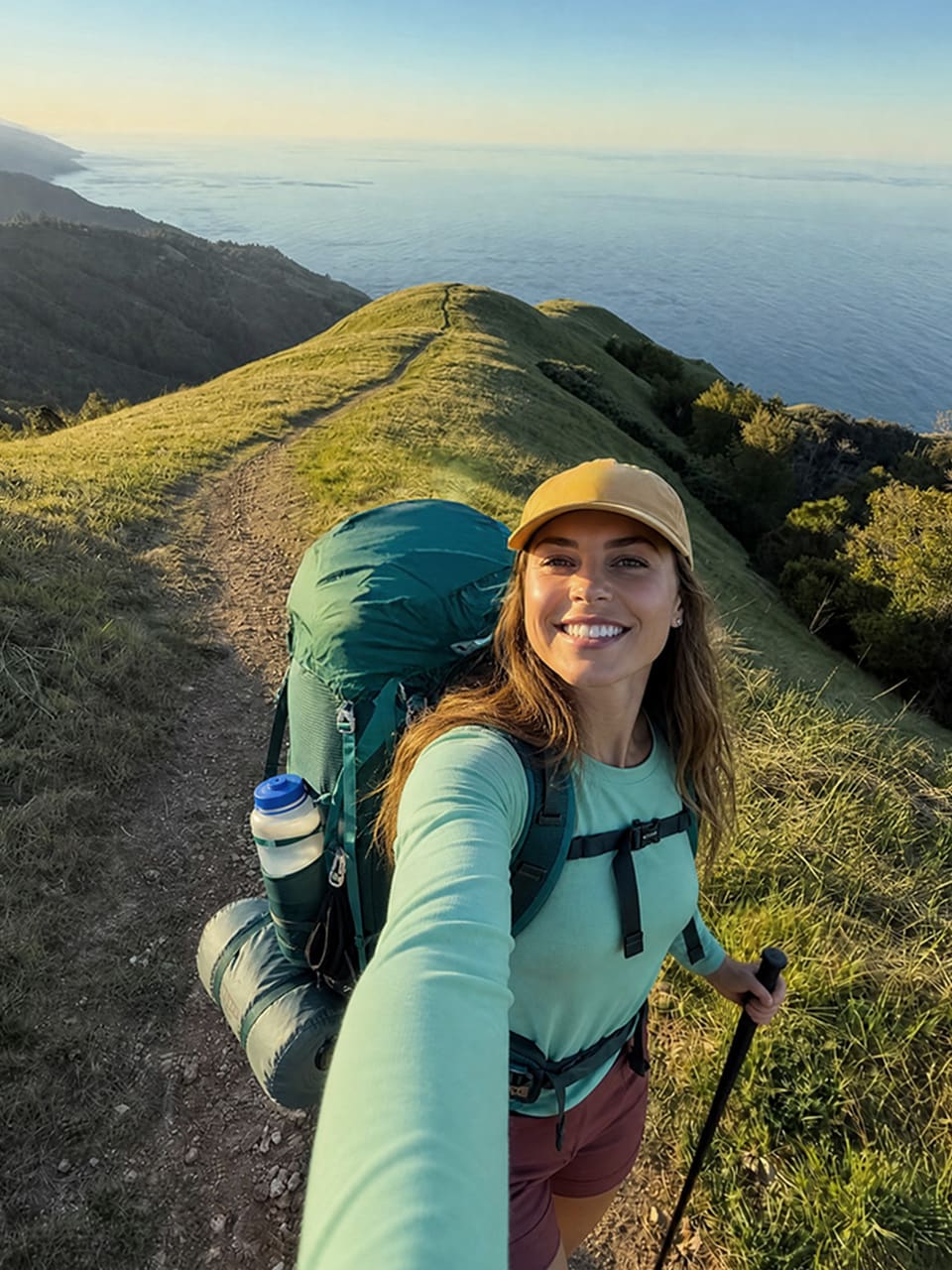UGC content-women's sun shirts