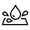 Icon of a drop of water resist from the fabric