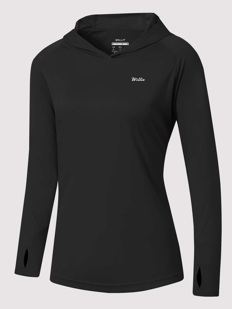 Willit Women's Sun Protection Hoodie UPF 50+ 