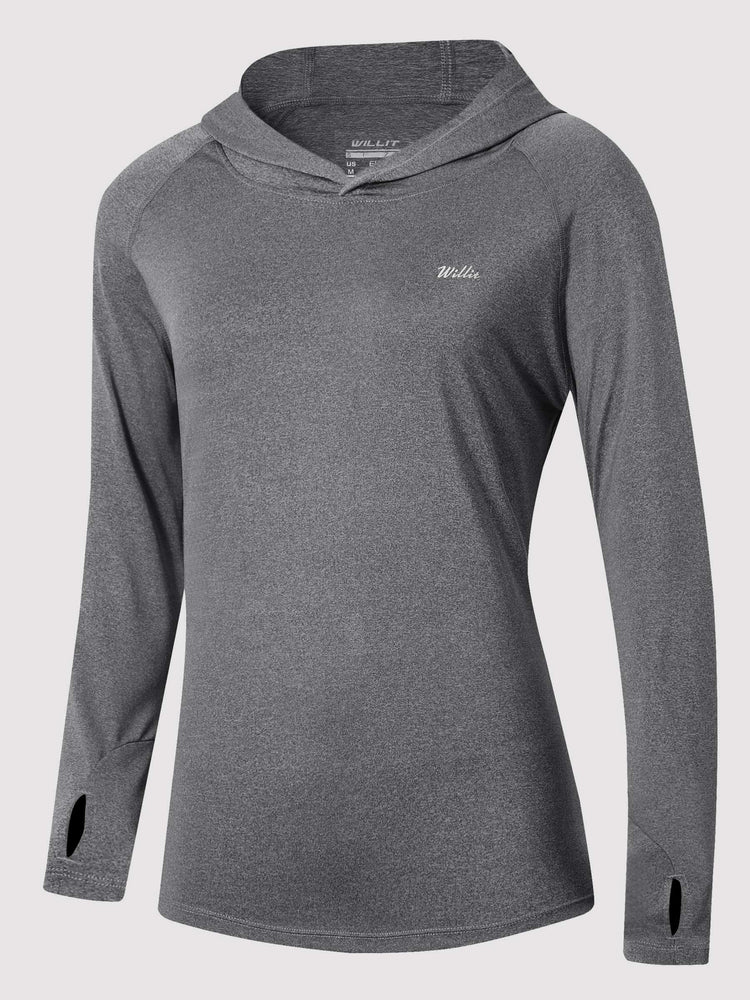 Willit Women's Sun Protection Hoodie UPF 50+ 