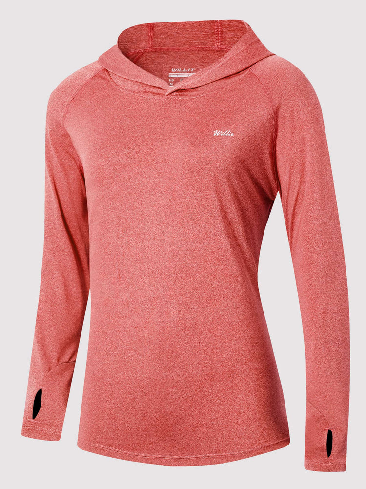 Willit Women's Sun Protection Hoodie UPF 50+ 