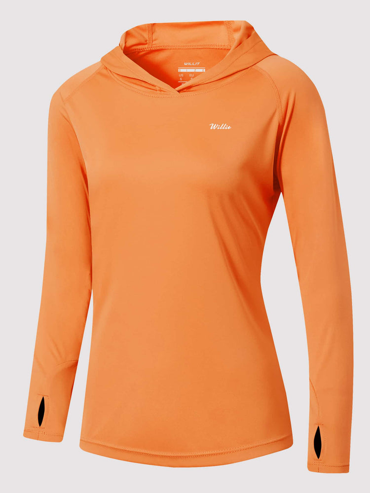 Willit Women's Sun Protection Hoodie UPF 50+ 