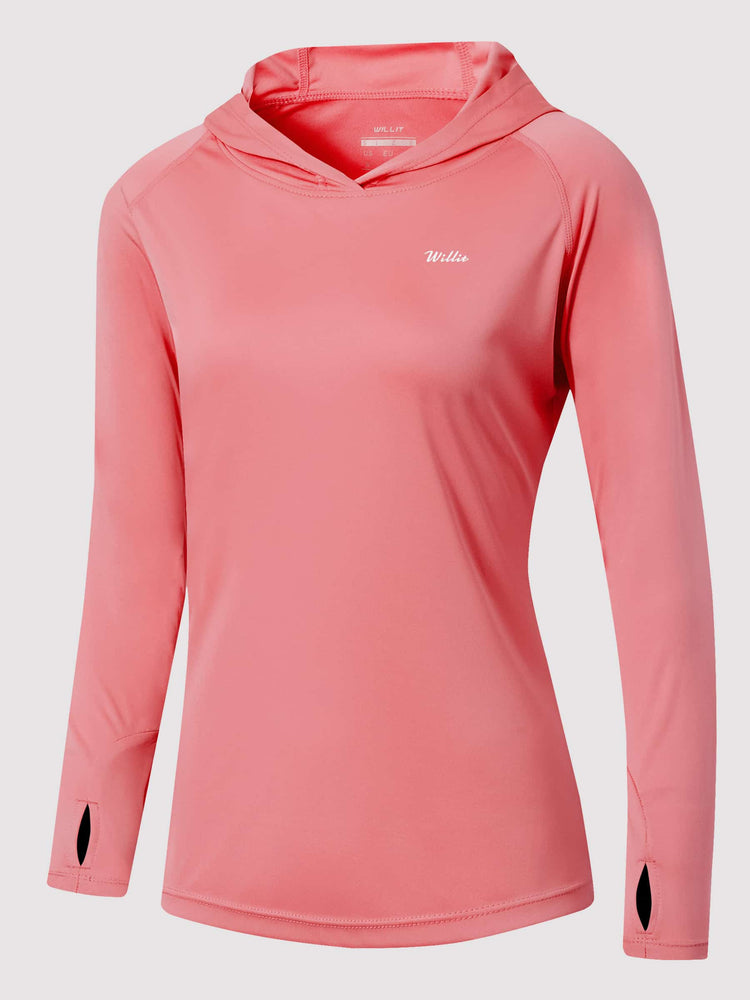 Willit Women's Sun Protection Hoodie UPF 50+ 