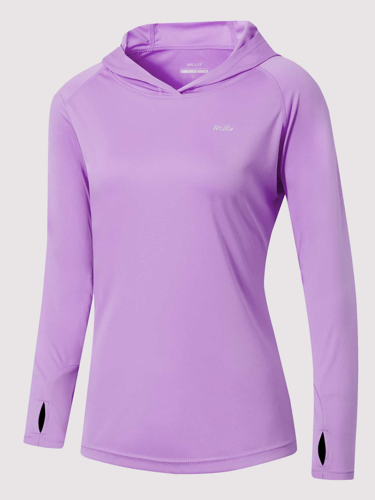 Willit Women's Sun Protection Hoodie UPF 50+ 