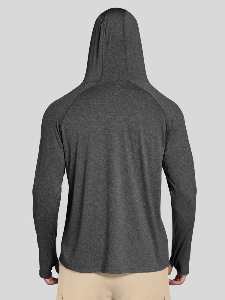 WILLIT Men's Sun Protection Long Sleeve Hooded Shirts 
