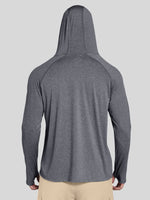 WILLIT Men's Sun Protection Long Sleeve Hooded Shirts 
