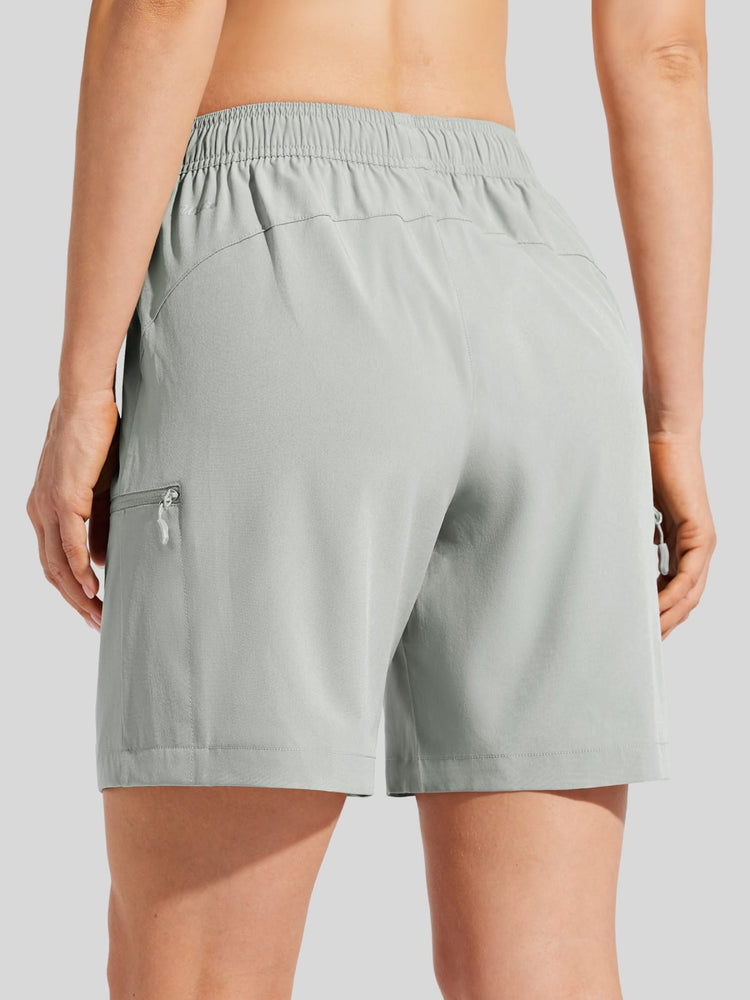 Willit Women's Hiking Athletic Shorts rear view 
