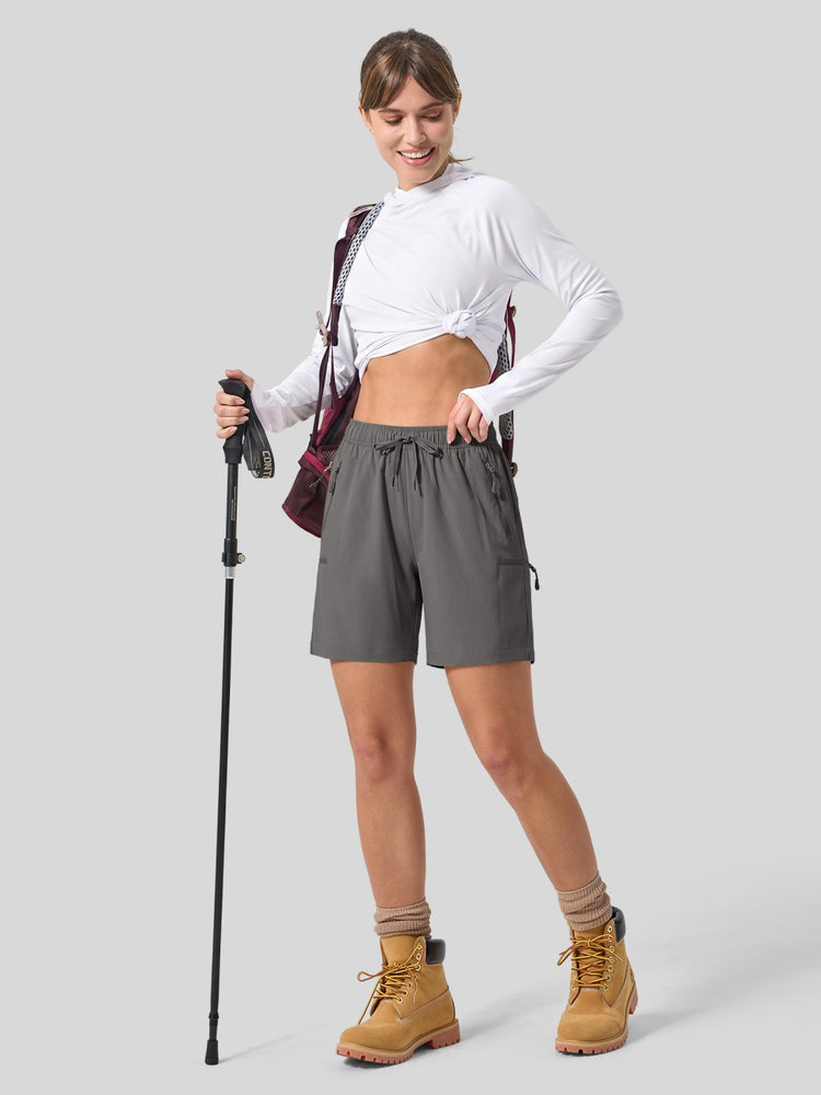 Willit Women's Hiking Athletic Shorts 