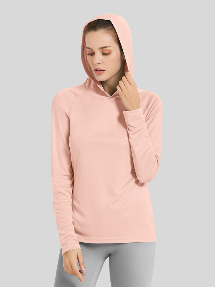 Willit Women's Sun Protection Hoodie UPF 50+ 