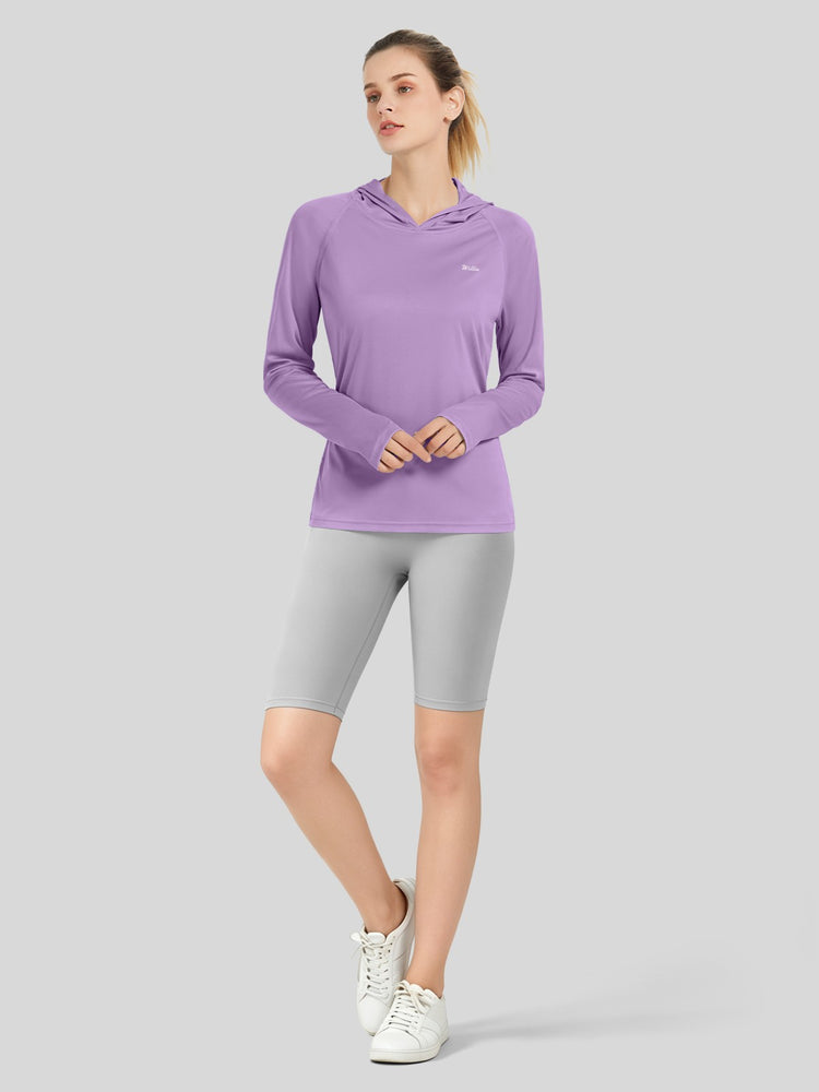 Willit Women's Sun Protection Hoodie UPF 50+ 