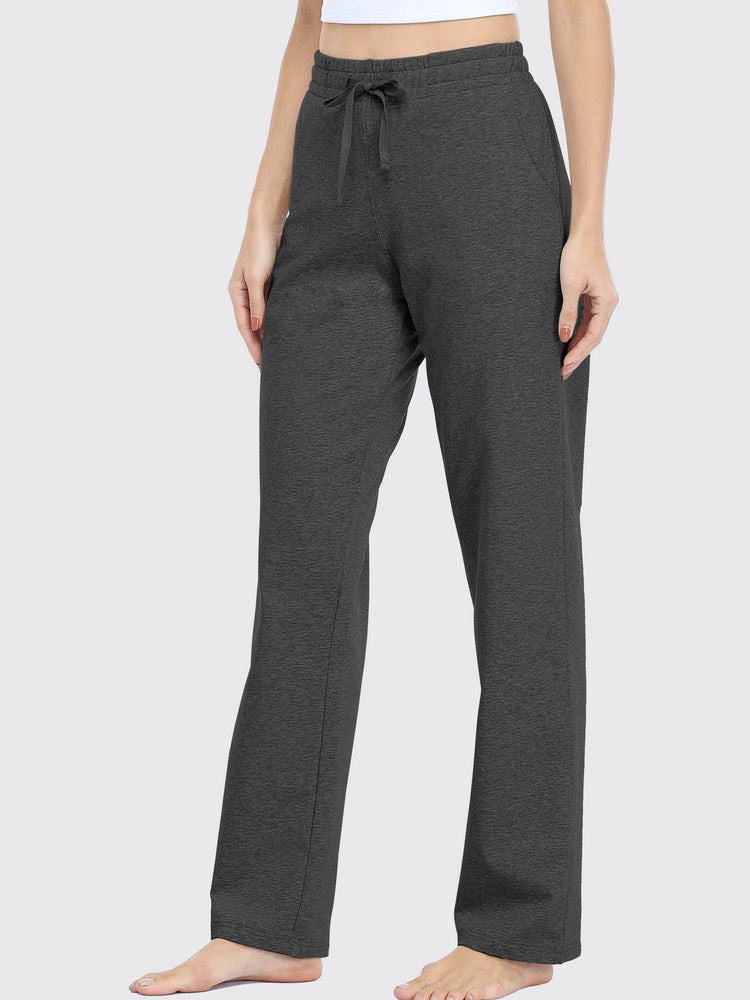 Willit Women's Straight Leg Cotton Sweatpants_