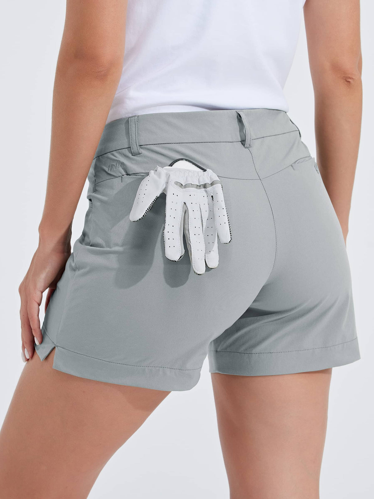 Willit Women's Golf Stretch Shorts 4.5 Inch_