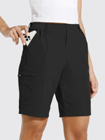 Women's Outdoor Cargo Shorts 10 Inches Inseam 