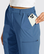 Women's Outdoor Cargo Shorts 10 Inches Inseam 